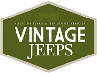 Image With Text 'Vintage Jeeps: Willys Overland & Jeep Utility Vehicles'